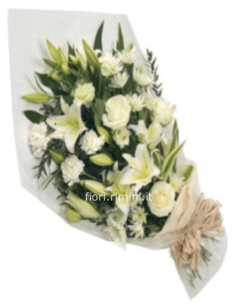 Composizione fiori bianchi a scelta del fiorista