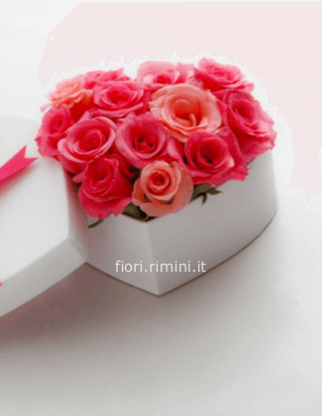 Flower box cuore
