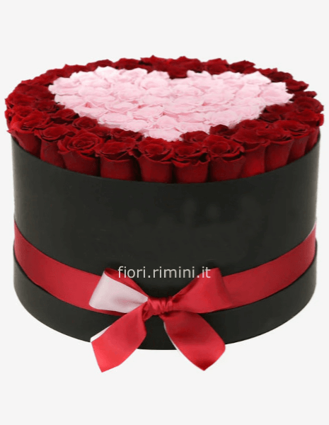 Cofanetto De luxe a cuore