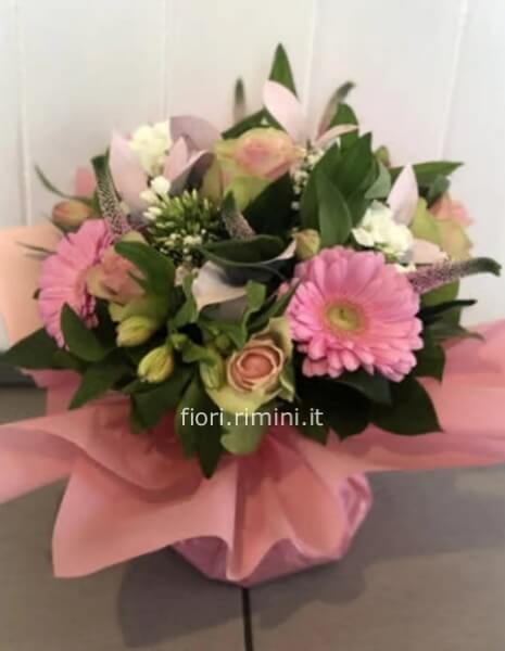 Bouquetto toni rosa